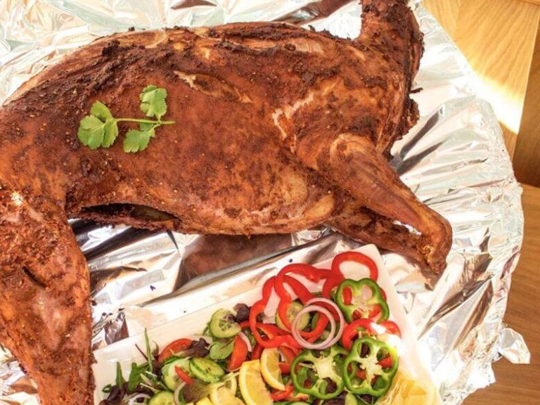 Leg of Lamb with Trimmings