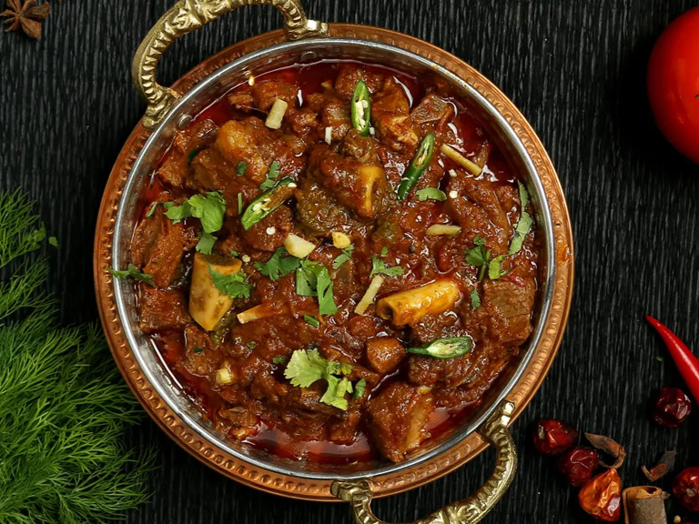 Dasi Lamb Karahi Handi