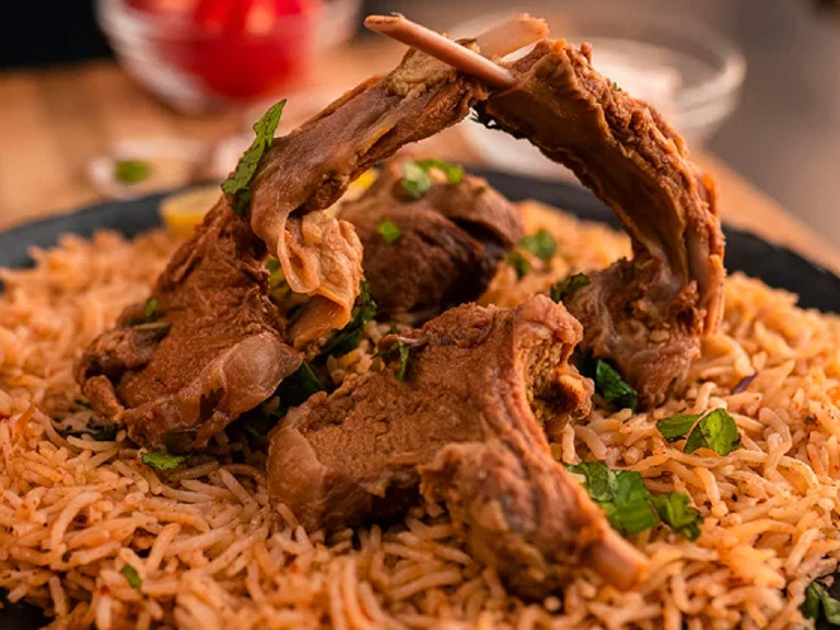 Lamb Pilau Daig